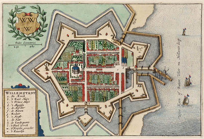 Willemstad 1649 Blaeu